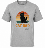 Cat Dad Sunset Tee