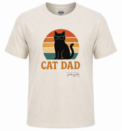 Cat Dad Sunset Tee