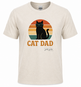 Cat Dad Sunset Tee