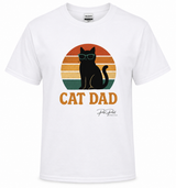 Cat Dad Sunset Tee