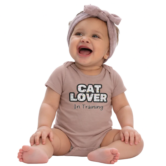 Cat Lover in Training Babysuit