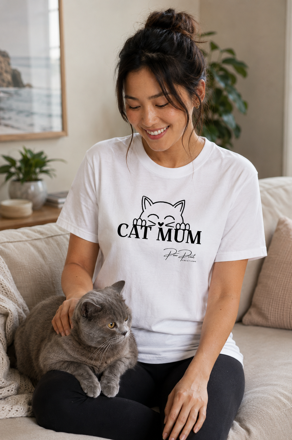 Cat Mum Tee
