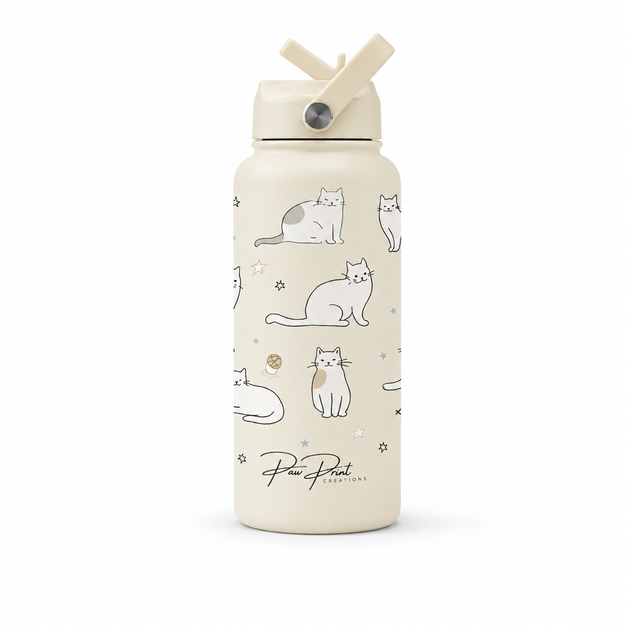 Cat Parade Insulated Water Bottle