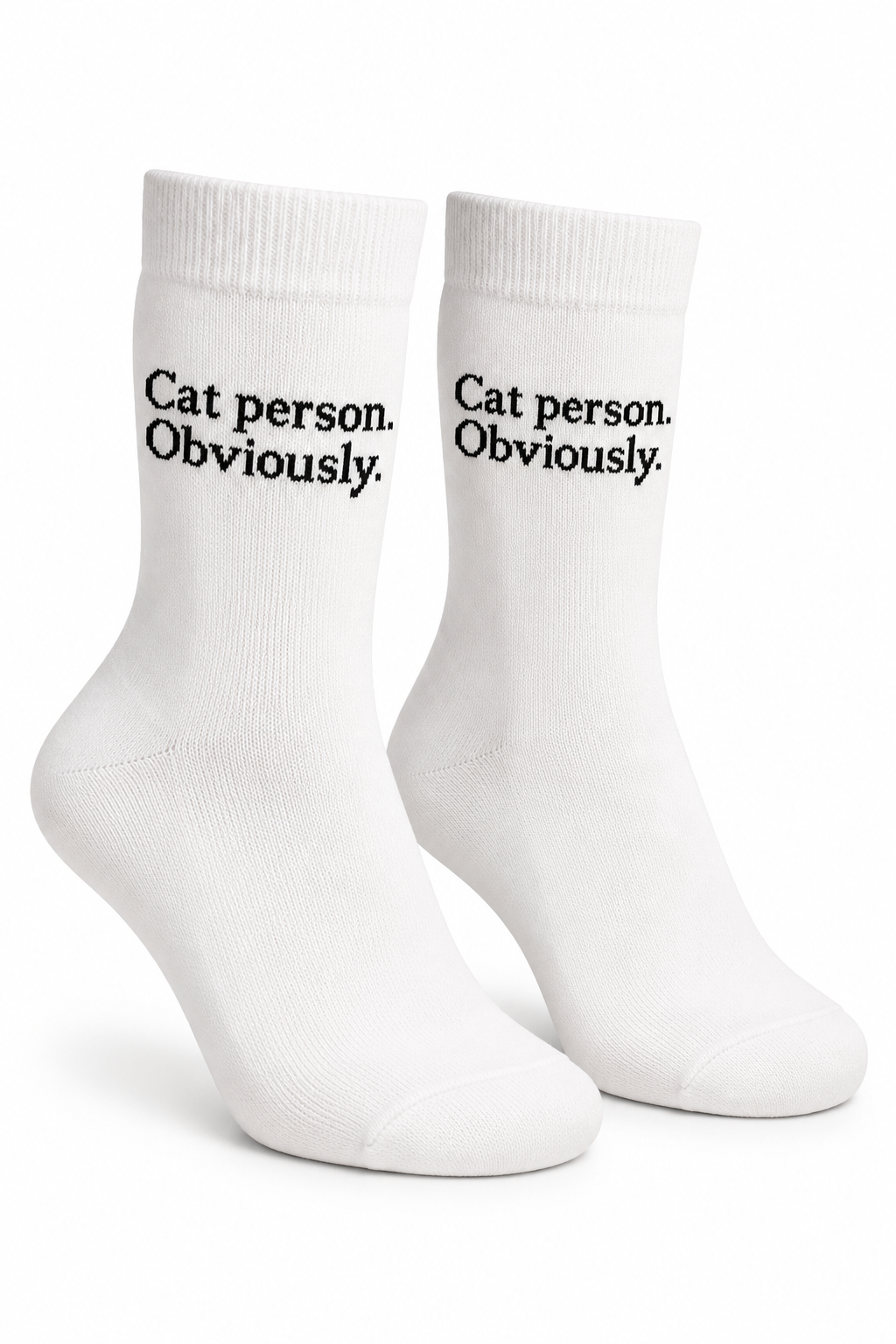 Men’s Cat Person. Obviously. Socks
