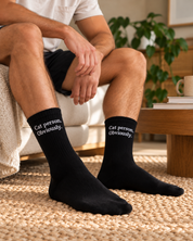 Men’s Cat Person. Obviously. Socks