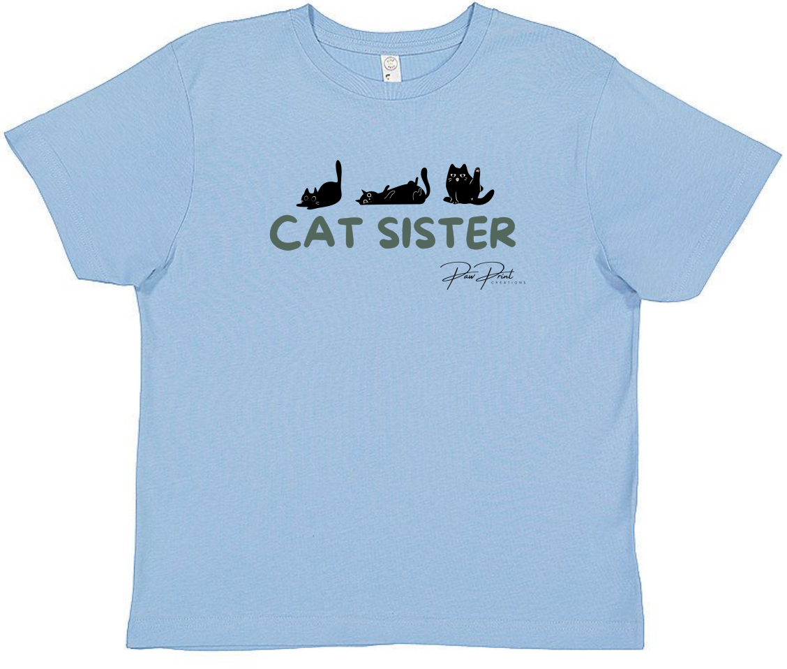 Cat Sister Kids T-Shirt