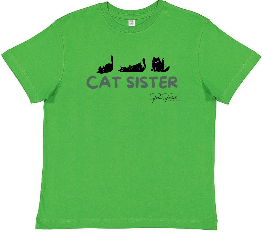 Cat Sister Kids T-Shirt