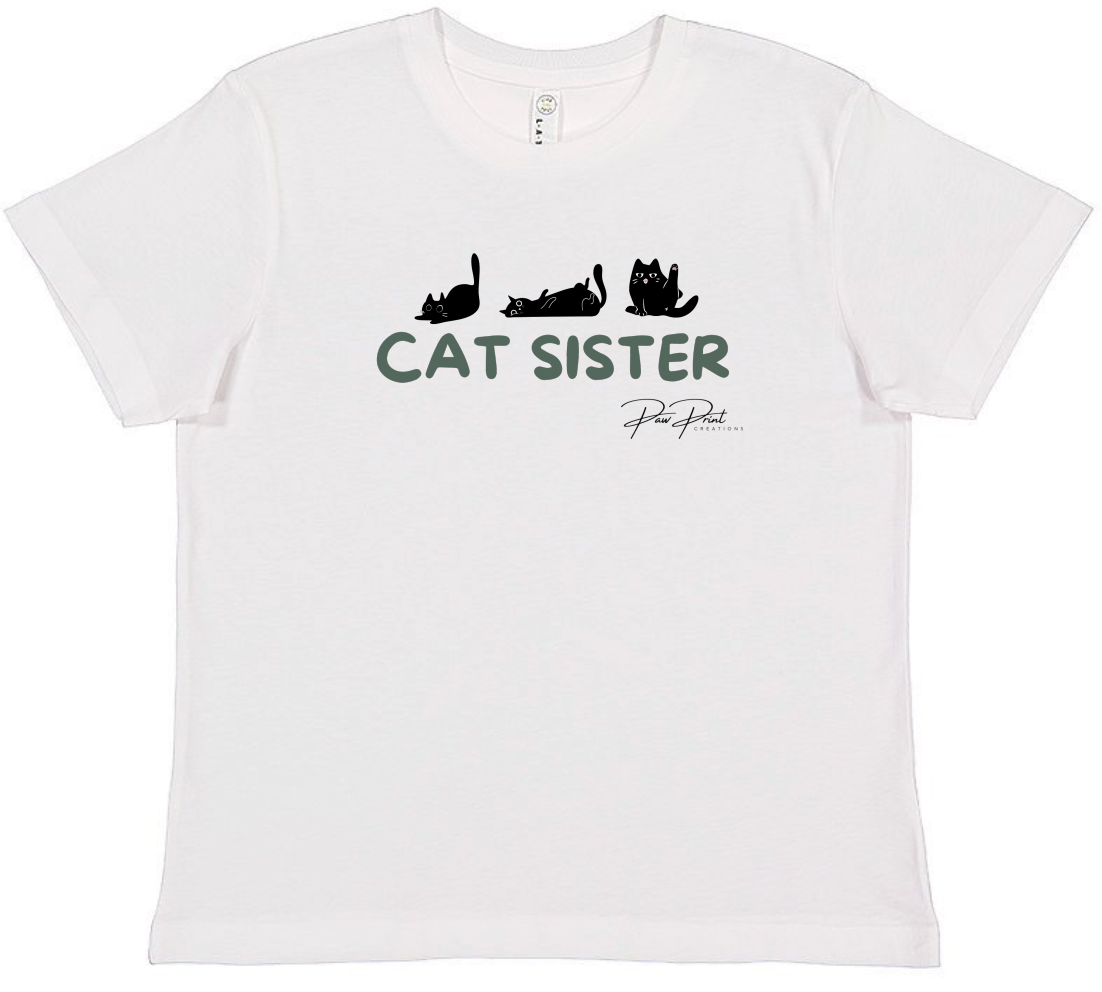 Cat Sister Kids T-Shirt