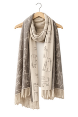 Double-Sided Cat Scarf
