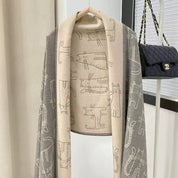 Double-Sided Cat Scarf