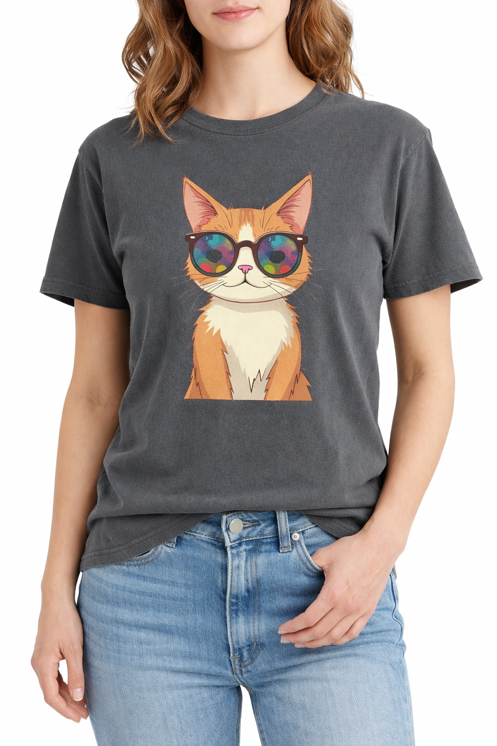 Cool Ginger Cat T-Shirt