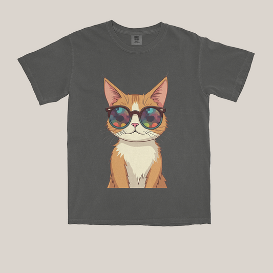 Cool Ginger Cat - Unisex Tshirt