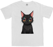 Cool Black Cat T-Shirt
