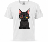 Cool Black Cat Heavyweight Tee