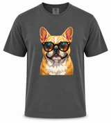 Cool French Bulldog Heavyweight Tee