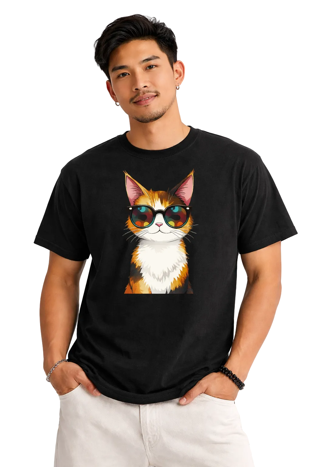 Cool Calico Cat T-Shirt