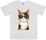 Cool Calico Cat Heavyweight Tee