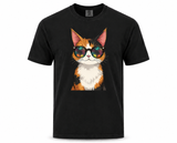 Cool Calico Cat Heavyweight Tee