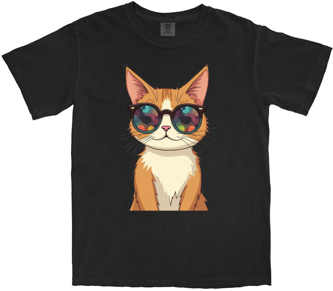Cool Ginger Cat T-Shirt