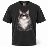 Cool Maine Coon Cat Heavyweight Tee