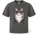 Cool Maine Coon Cat Heavyweight Tee
