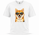 Cool Shiba Inu Heavyweight Tee
