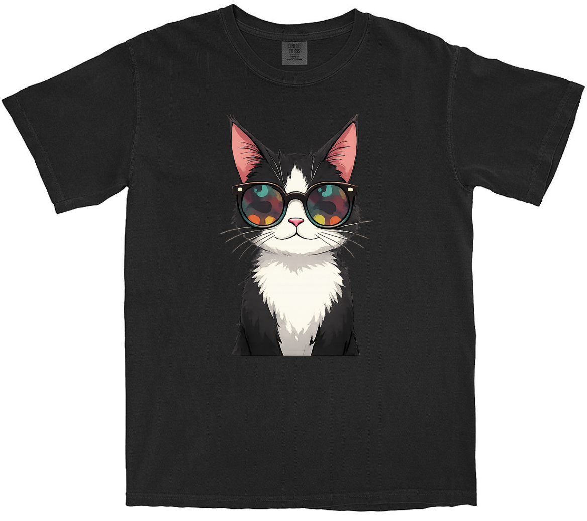 Cool Tuxedo Cat T-Shirt