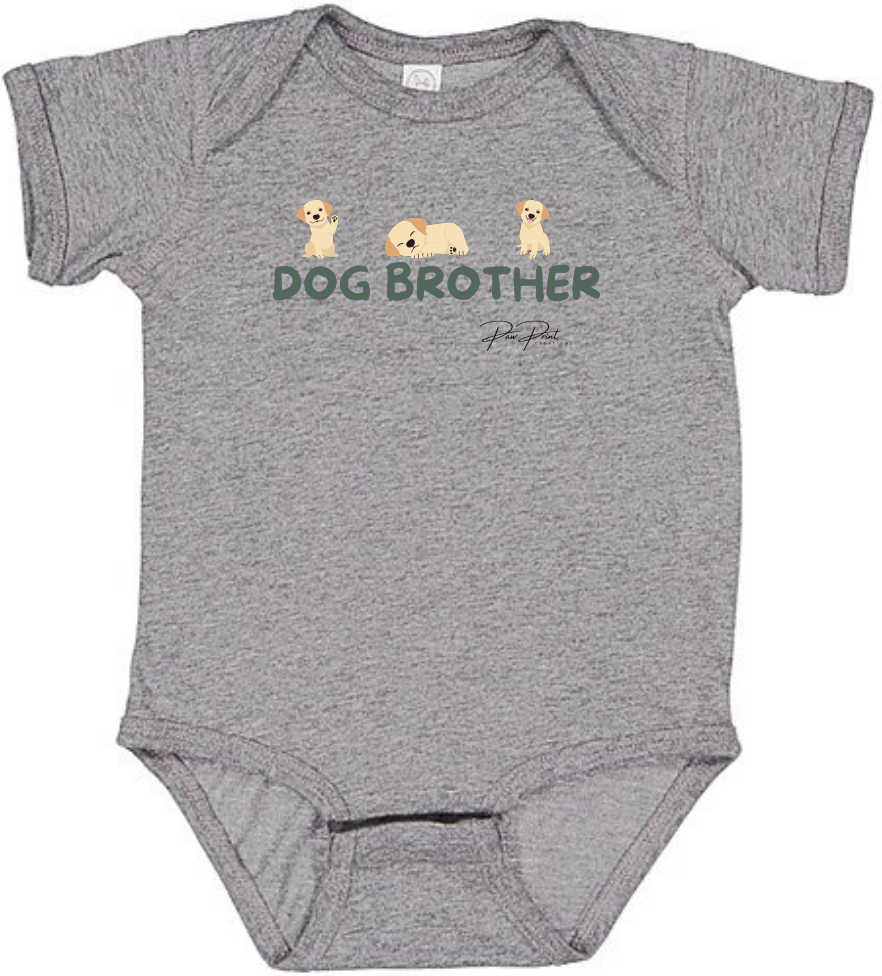 Dog Brother Baby Bodysuit