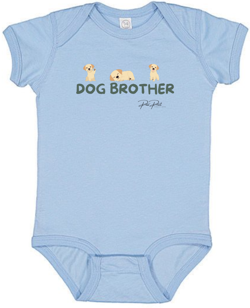 Dog Brother Baby Bodysuit
