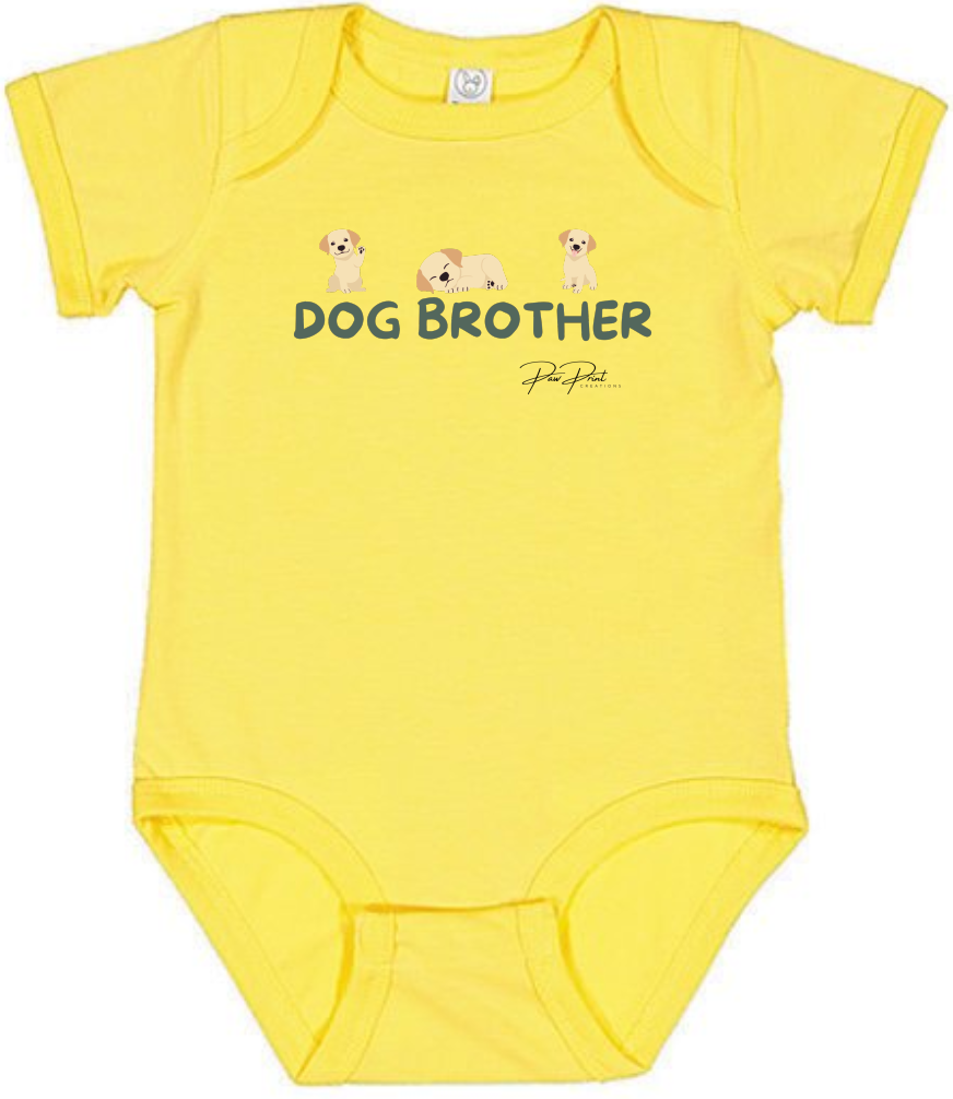 Dog Brother Baby Bodysuit