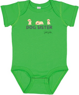 Dog Sister Baby Bodysuit