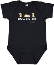 Dog Sister Baby Bodysuit