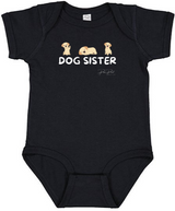 Dog Sister Baby Bodysuit