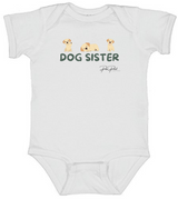 Dog Sister Baby Bodysuit