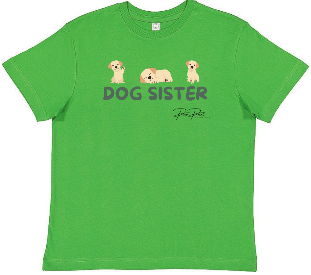 Dog Sister Kids T-Shirt