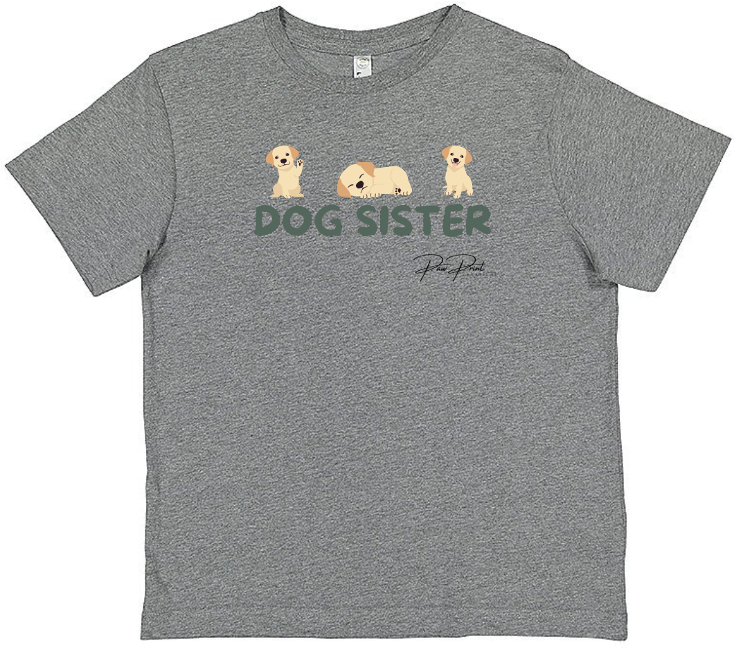 Dog Sister Kids T-Shirt