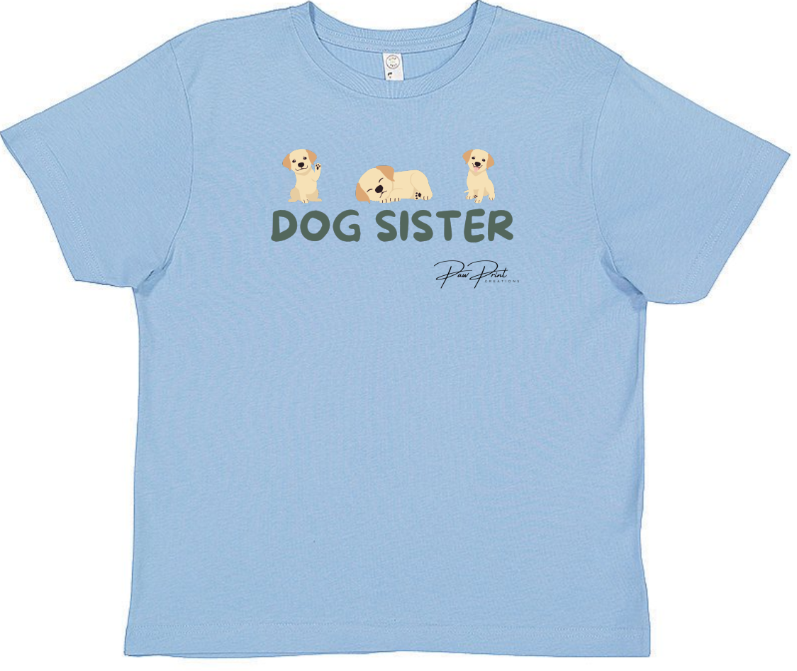 Dog Sister Kids T-Shirt
