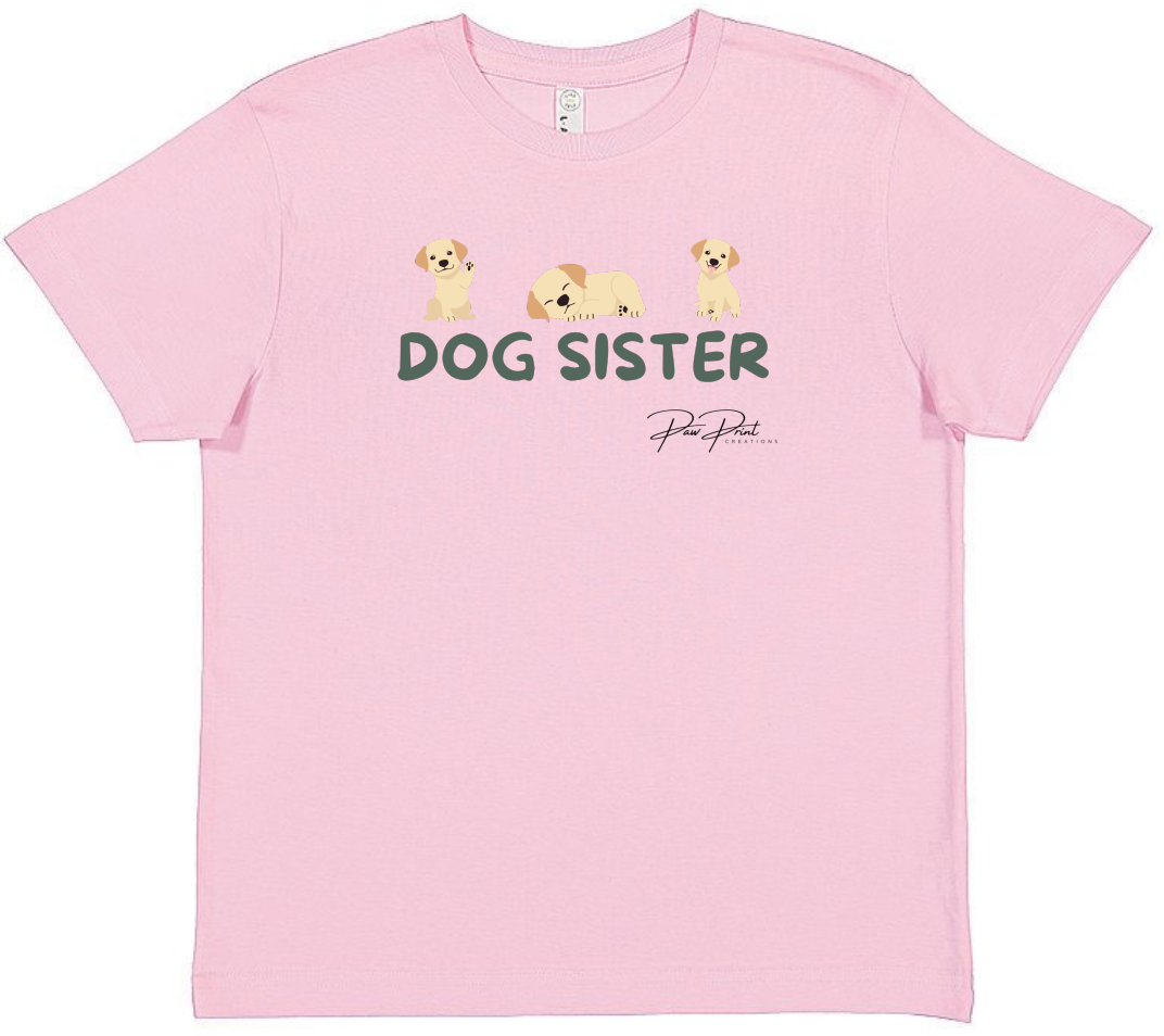 Dog Sister Kids T-Shirt