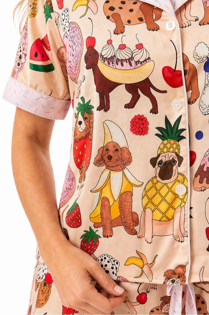 Dogs & Desserts Pyjama Set