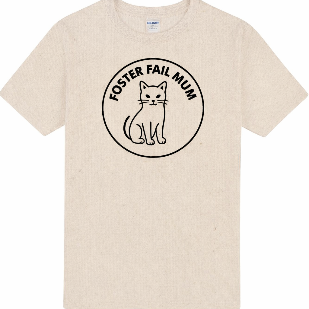 Foster Fail Cat Mum T-Shirt