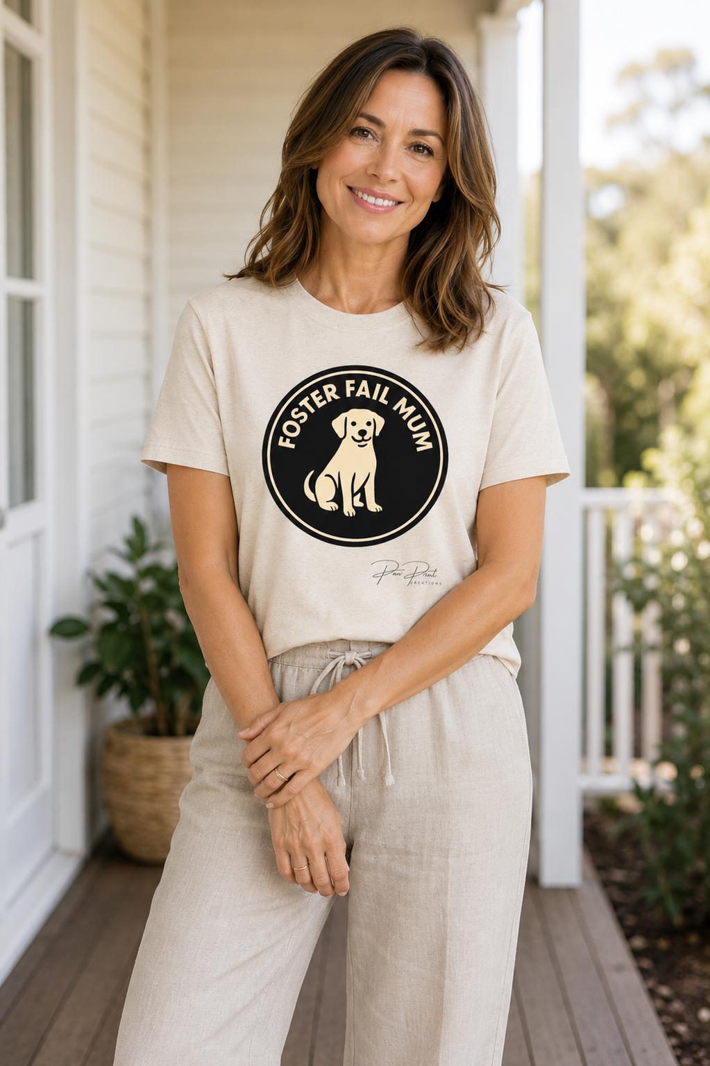 Foster Fail Dog Mum Tee