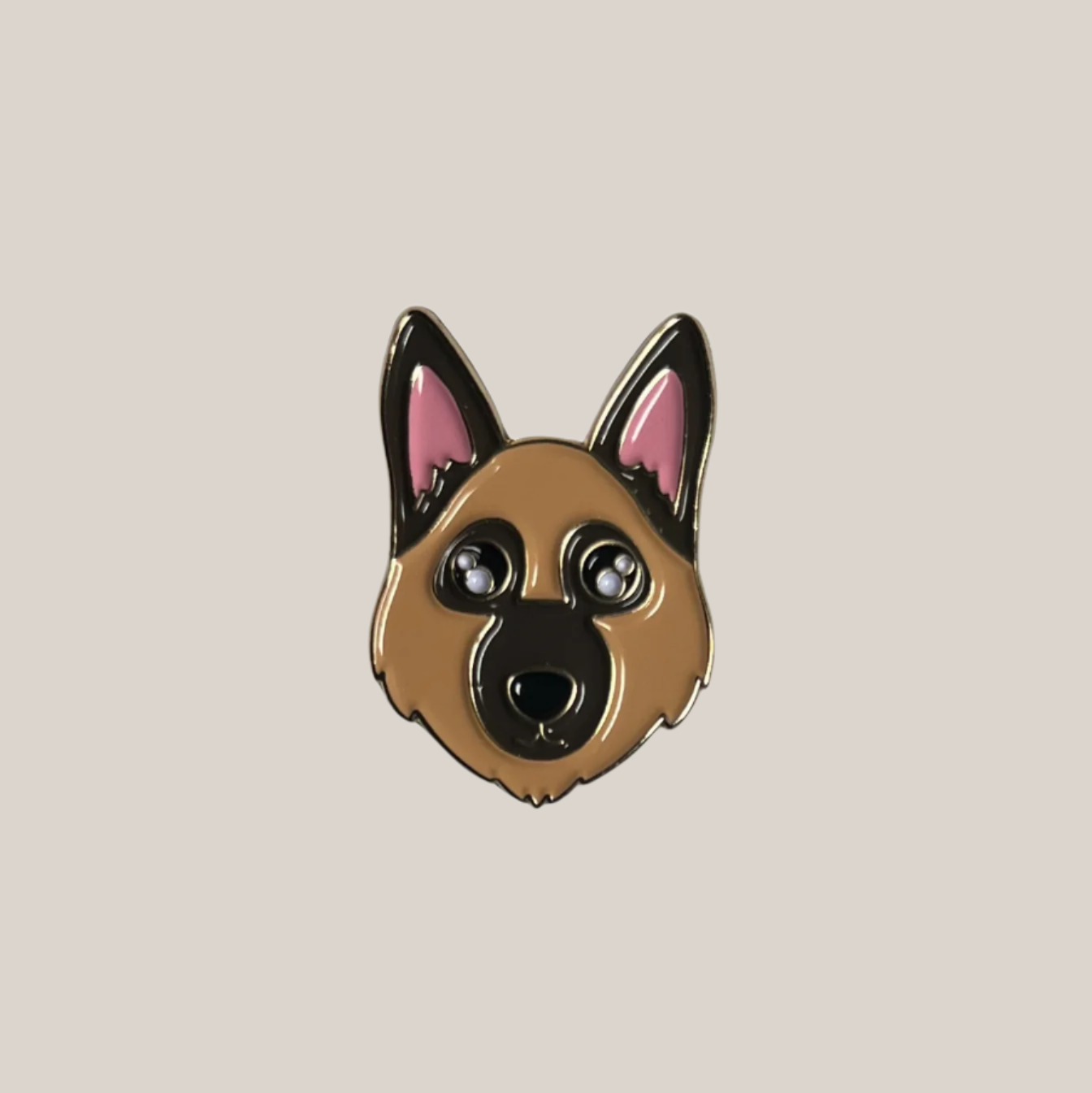 German Shepherd Dog - Enamel Lapel Pin