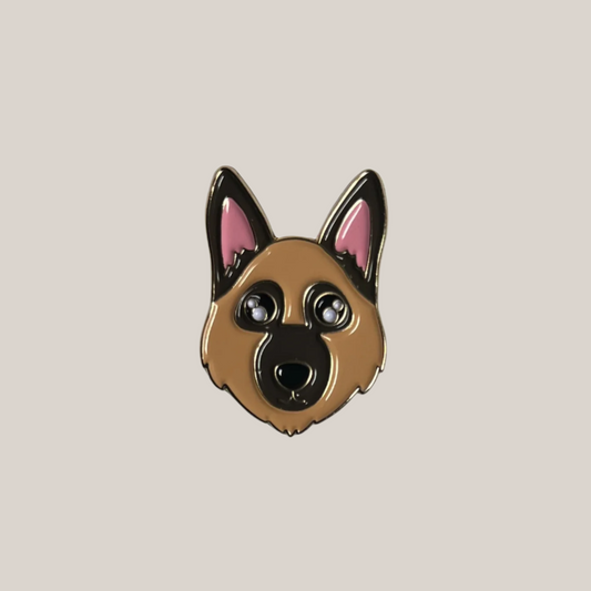 German Shepherd Dog - Enamel Lapel Pin