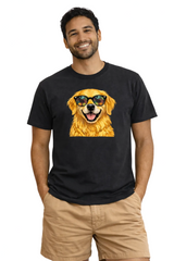Cool Golden Retriever T-Shirt