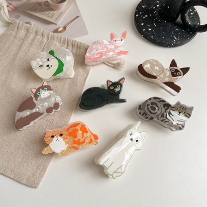Cat Hair Claw Clips