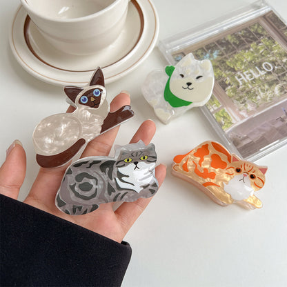 Cat Hair Claw Clips