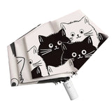 Cat Themed Travel Umbrella
