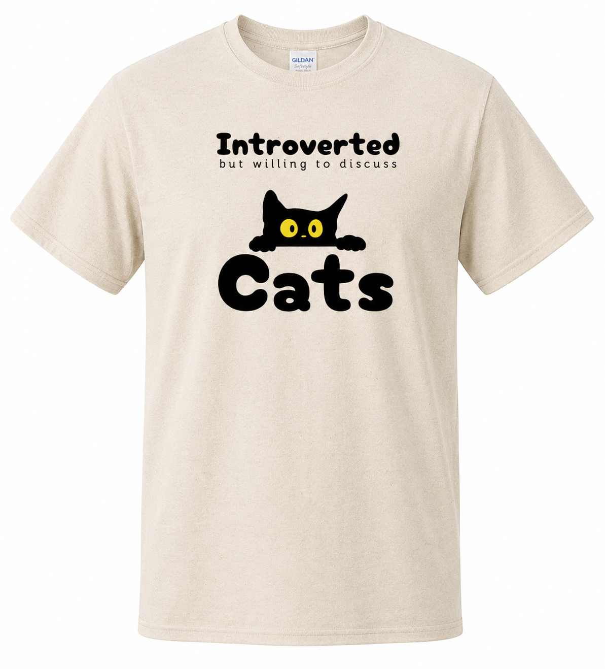 Introverted But Willing To Discuss Cats Tee
