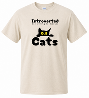 Introverted But Willing To Discuss Cats Tee