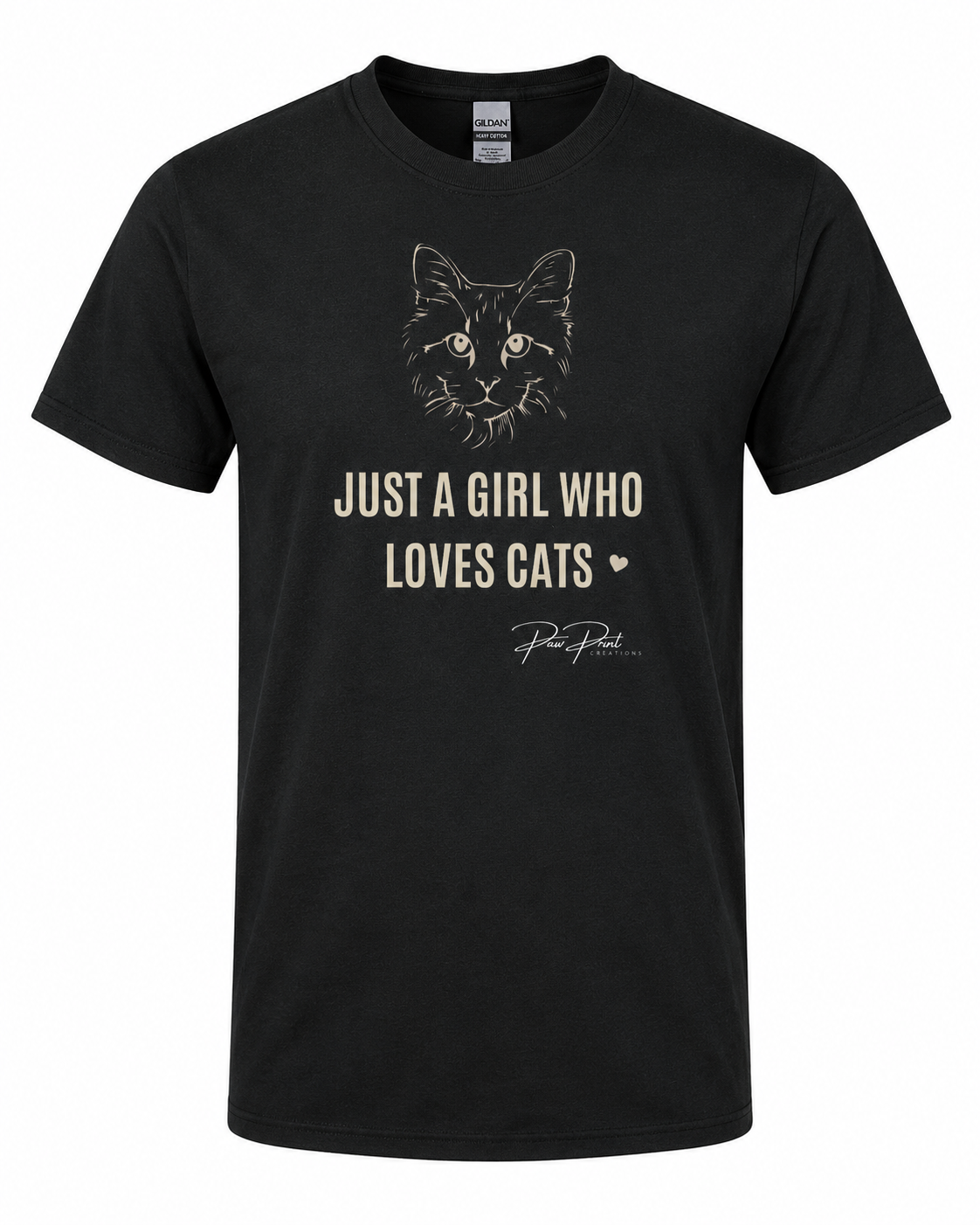 Just A Girl Who Loves Cats Tee